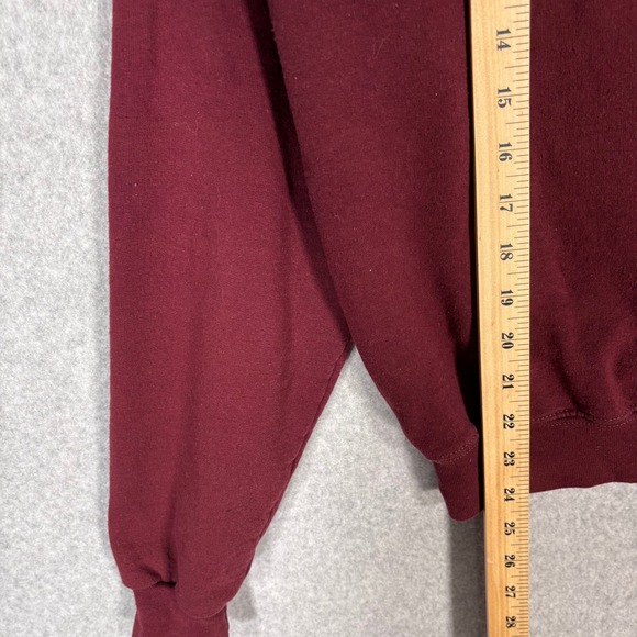 Champion UMD‎ Minnesota Duluth Bulldogs Sweatshirt Small Crewneck College Maroon - Picture 6 of 9